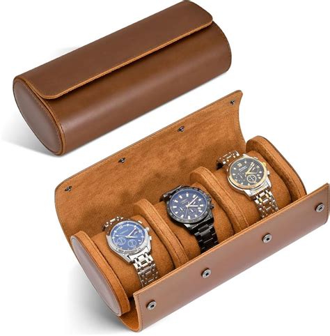 best watch travel case|watch and cufflink travel case.